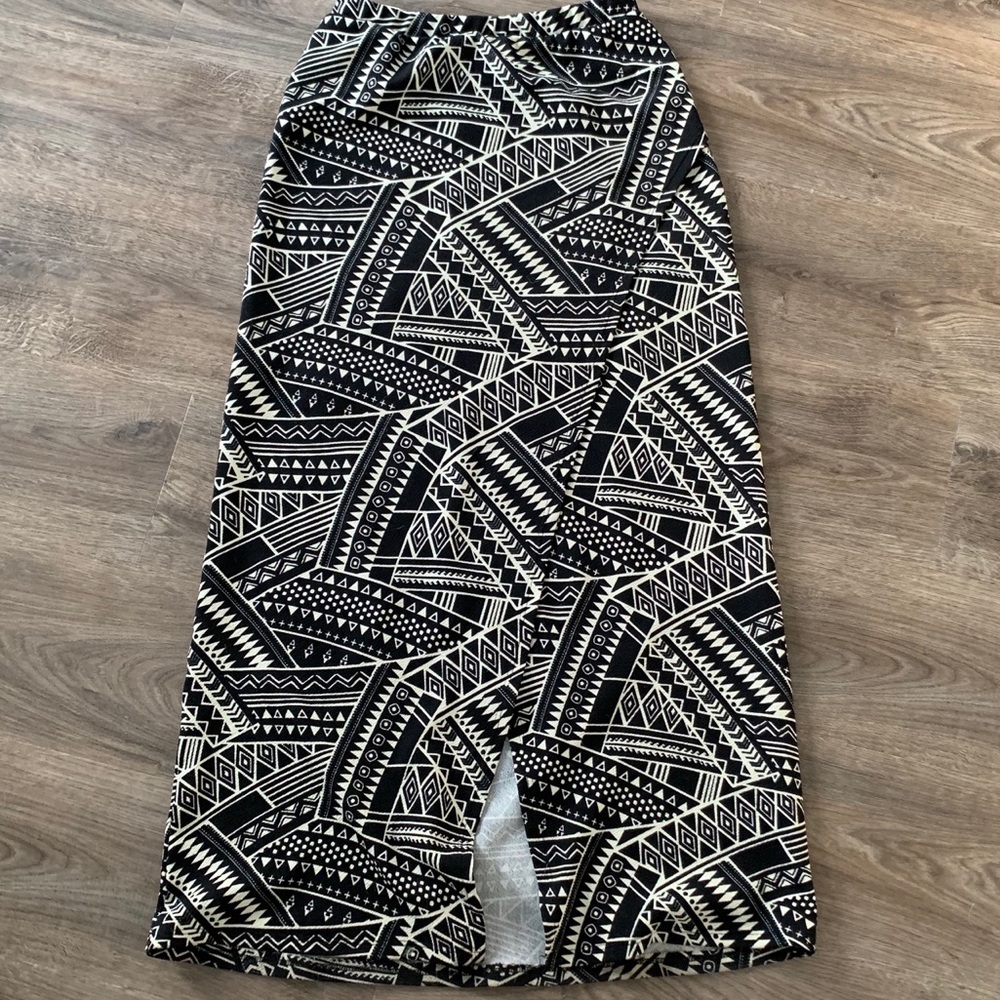 Bobeau Maxi Skirt Wrap Style/ Front Slit Sz S EUC